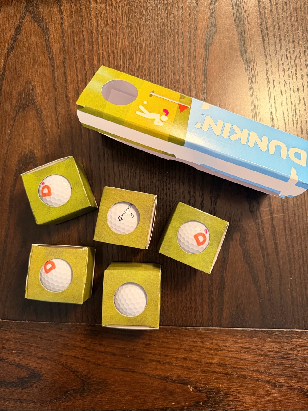 Limited Edition Dunkin TaylorMade Golf Balls  (1 per purchase)
